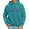 Men's Raglan Long Sleeve Hooded Sweatshirt