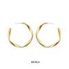 Musla Design Jewelry Cilp Earrings For Women Fashion Hoop Earrings Stud