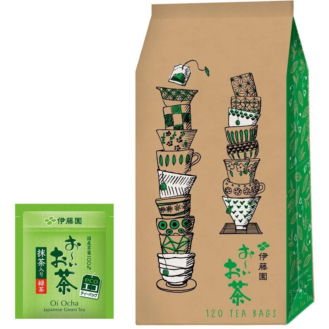 Itoen Oi Ocha Green Tea (with Matcha) Eco Bags 1.8g 120