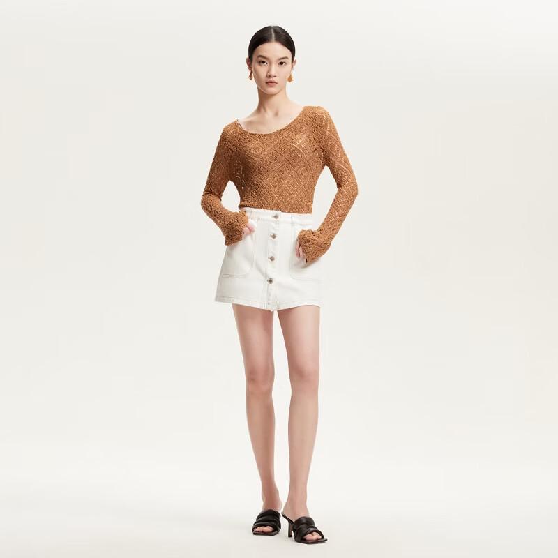 VEROMODA High-Waist Denim Shorts