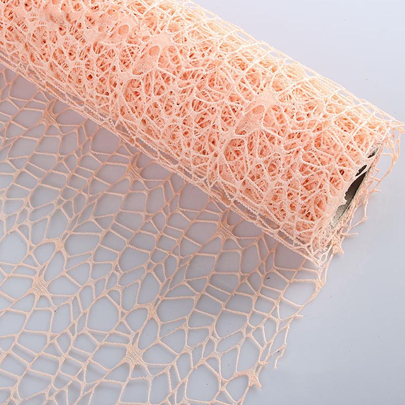 50Cm*4.5M Flower Wrapping Mesh Gauze Bouquet Wrapping Lace Jacquard Net Flower Pattern Mesh Florist Floral Wrapping Paper