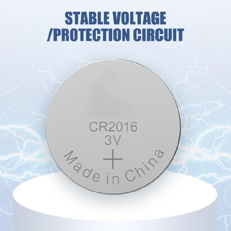 CR2016 Lithium Coin Batteries CR2016 3v Lithium Batteries Perfect for Small Devices Such As Watches and Mini Lights