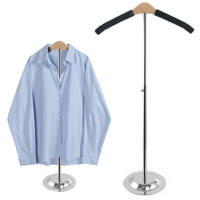T Shirt Display Stand Adjustable Height Vendors Dress Shop Shirt Rack Shoulder Stand Clothes Display Hanger Garment Coat Retail Holder