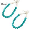 Reusable Curtain Ties 2Pcs Wood Bead Tiebacks, Holdbacks for Thin or Thick Window Draperies, Beautiful Buckles Boho Farmhouse Tie Backs Home