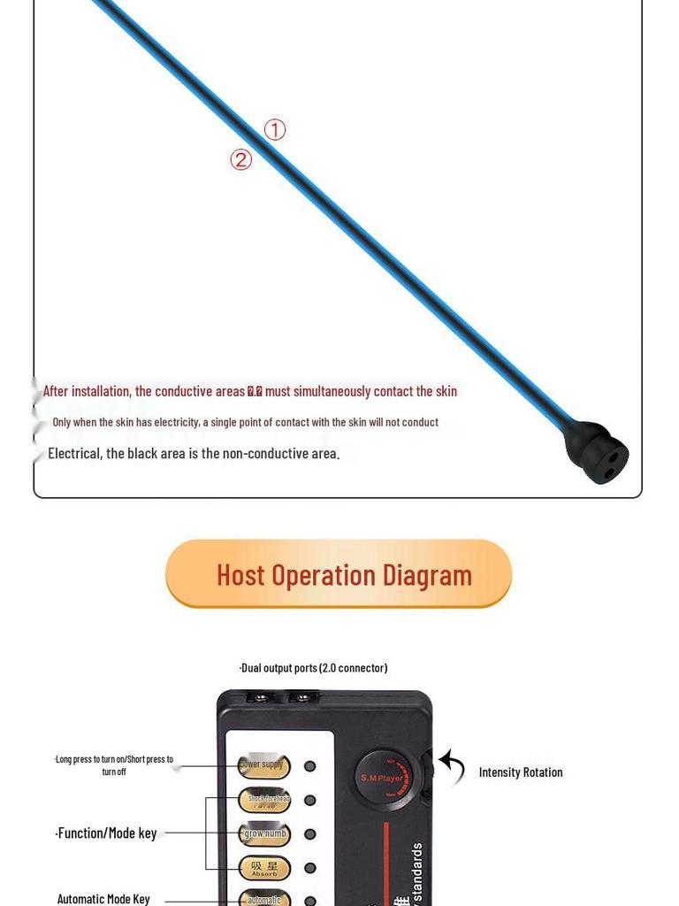 36cm Silikon Elektrostab: Harnröhren-Dilatator zur Stimulation des Mannes