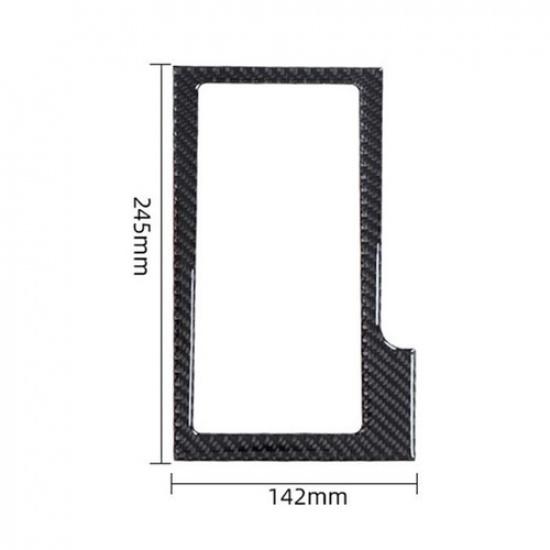 Carbon Fiber Interior Center Cupholder Cover Trim Fits For Acura TL 2004-2008