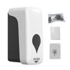 Manual Soap Dispenser Hand Push Style Wall Mounted Drip Liquid Dispenser for Kitchen and Bathroom 500ml White