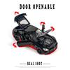 1/24 Scale Benz Gtr Sports Alloy Car Model Metal Children Diecast Toy Car Modification Simulation Sound & Light Gift for Boy