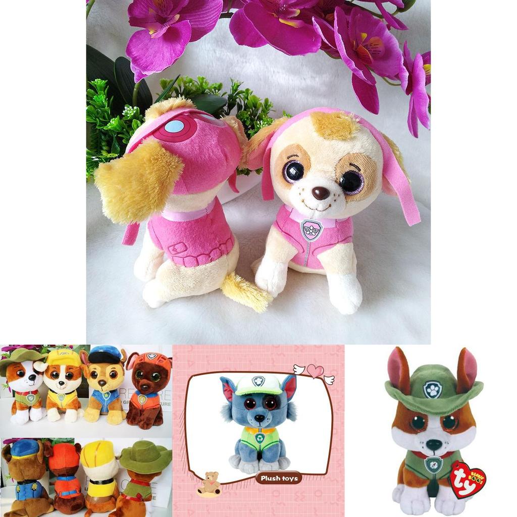 Adorable Paw Patrol Dog Plush Toy Featuring Beloved Characters Marshall Rubble Chase Rocky