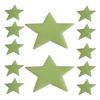 12Pcs Luminous Glow In Dark Stars Wall Sticker Home Bedroom Dormitory Decor