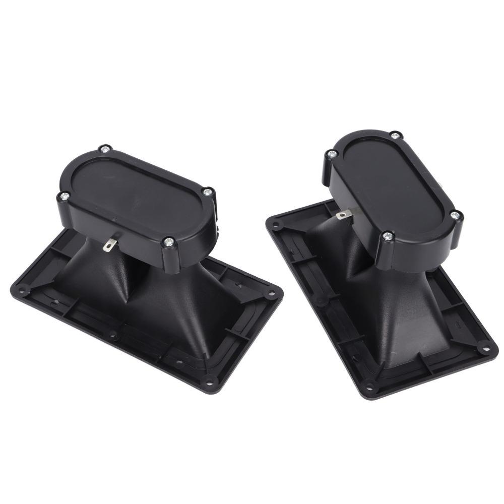 2PCS 75-150 Watts Horn Tweeter Dual Drive Wide Dispersion Horn Piezoelectric Speaker  PA System