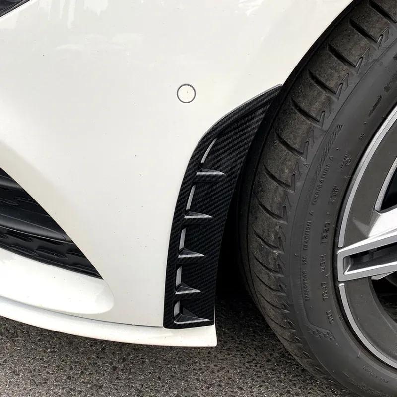 Front Wheel Bumper Canard Side Vent Hood Fender Cover For Mercedes Benz CLA C118 CLA250 CLA35 +