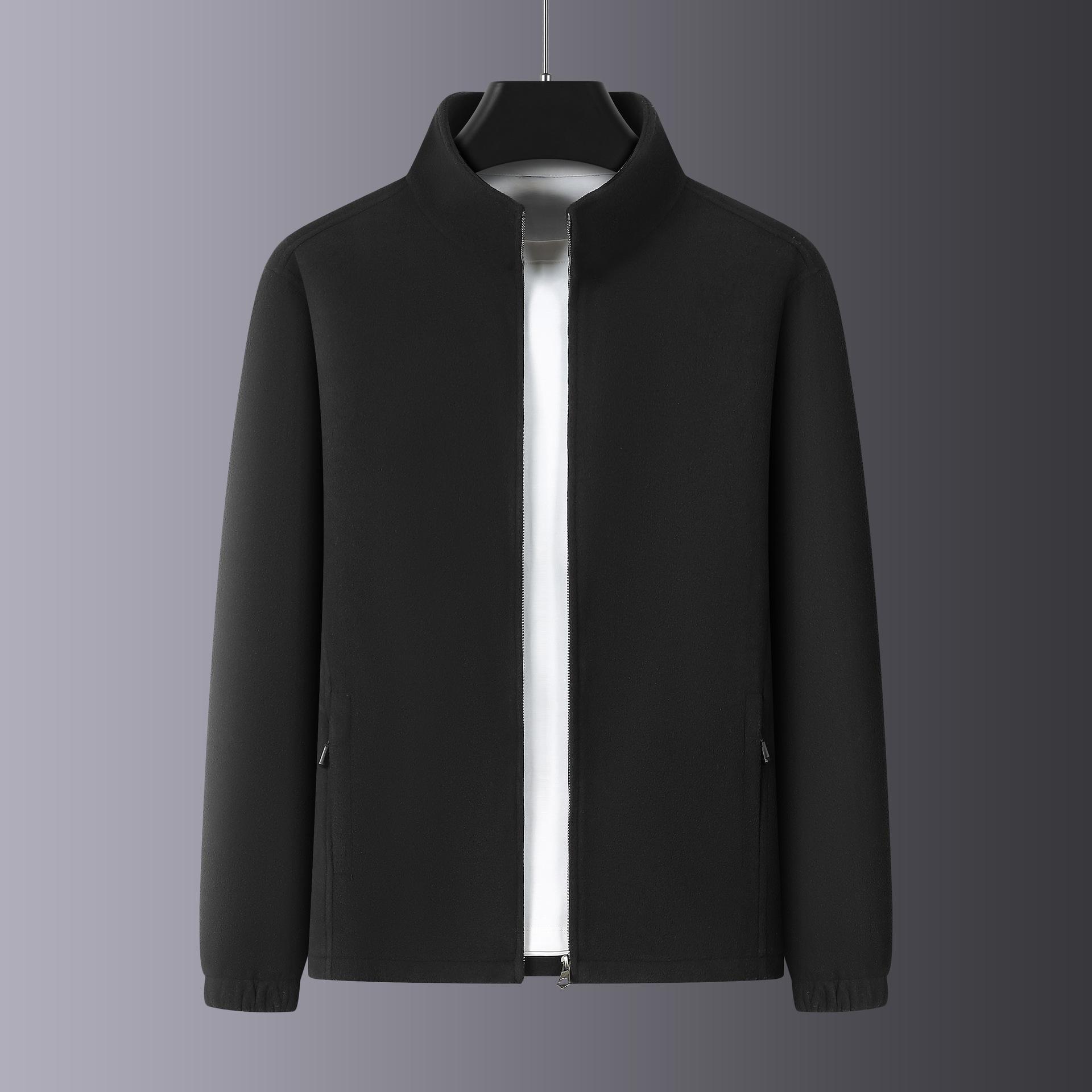 Autumn and Winter Outdoor Couple Fleece Jacket Warm and Breathable Fleece Stand Up Collar Sweatshirt Men s Plus Fleece Thick Jacket XXXXL 2678₽