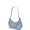 Chain Crescent-shaped Bag, Versatile Jacquard Small Bag, Single-shoulder Crossbody Bag, Underarm Bag