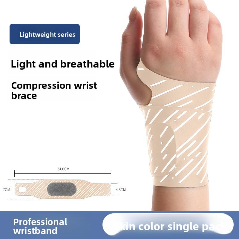 

1Pc Sports wristband wrist guard summer breathable badminton tennis men s and women s summer wrist guard