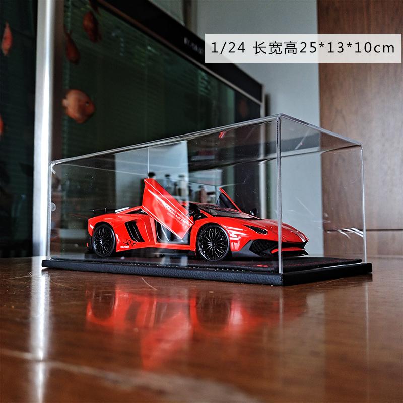 1/24 1/32 Acrylic Display Diecast Model Car Show Unto Them Box Cover Dust Cover