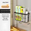 Zhi Shi Slim Refrigerator Side Storage Rack with Mesh Baskets