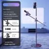 Professional Floor-standing Phone & Tablet Stand with Microphone Holder for Live Broadcasts and Streaming
