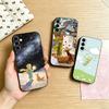 The Little Prince Phone Case For Samsung Galaxy A73,A72,A71,A70,A53,A52,A51,Others Soft Black Cover