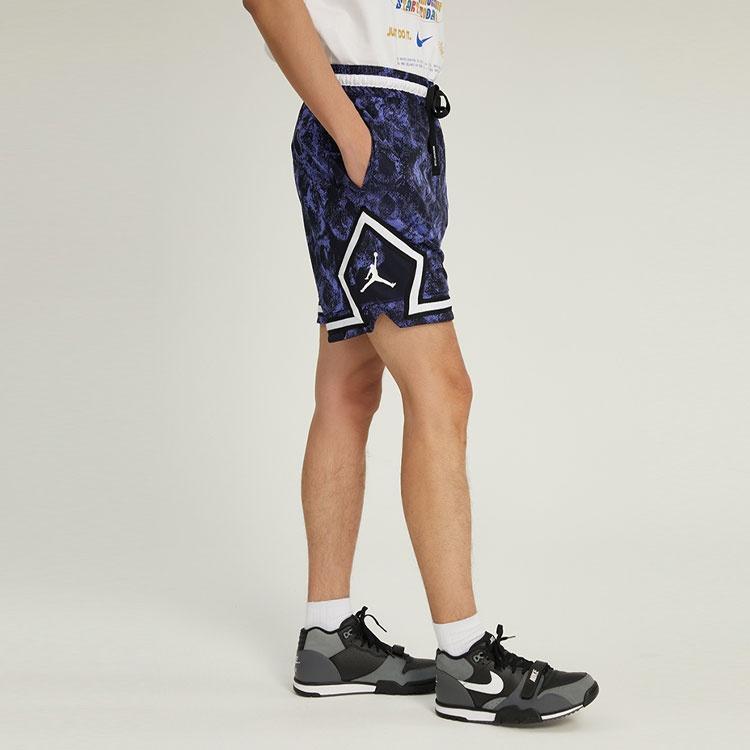 Air Jordan Dri-Fit Sport Diamond Pattern Woven Basketball Shorts 'Purple' Men's DV9780-430
