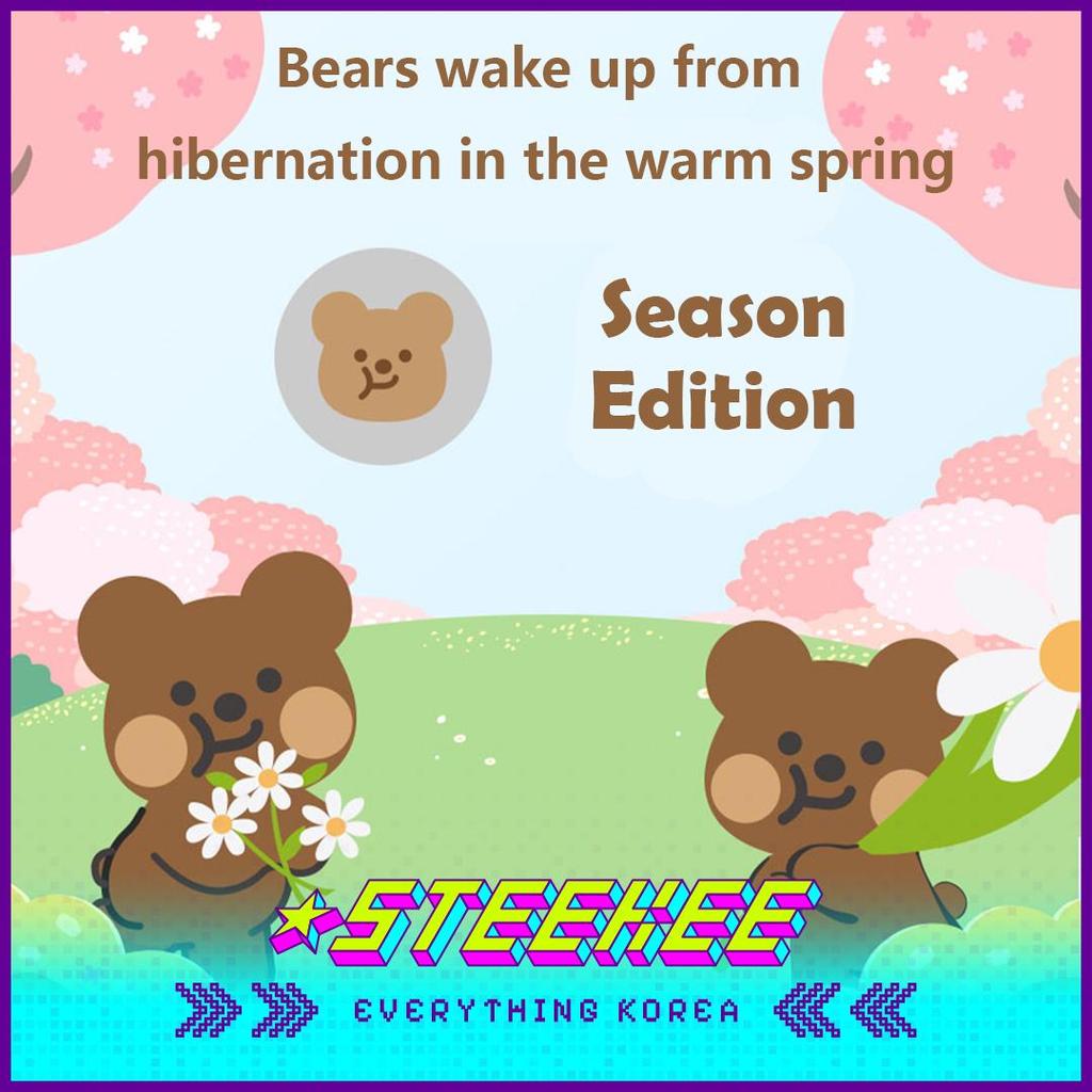 Hibee Οκτώ Αεραγωγοί Φιάλη Μωρού PPSU Αντι-Κολικό Χωρίς BPA Μεγάλης Χωρητικότητας Χαριτωμένη Αρκούδα 270ml από Steekee Κορέας 4318