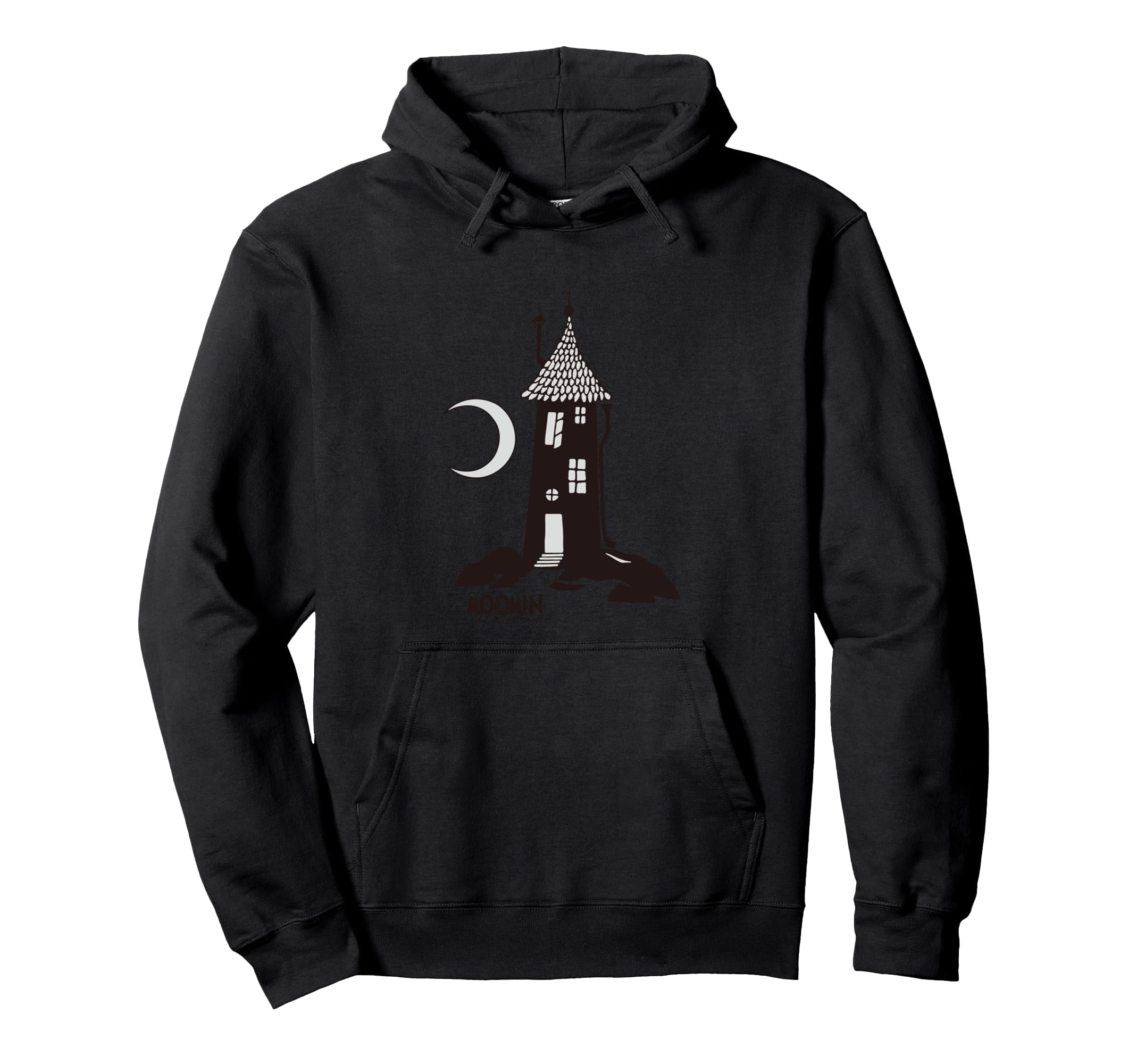 

Moomin House Crescent Moon Night Hoodie