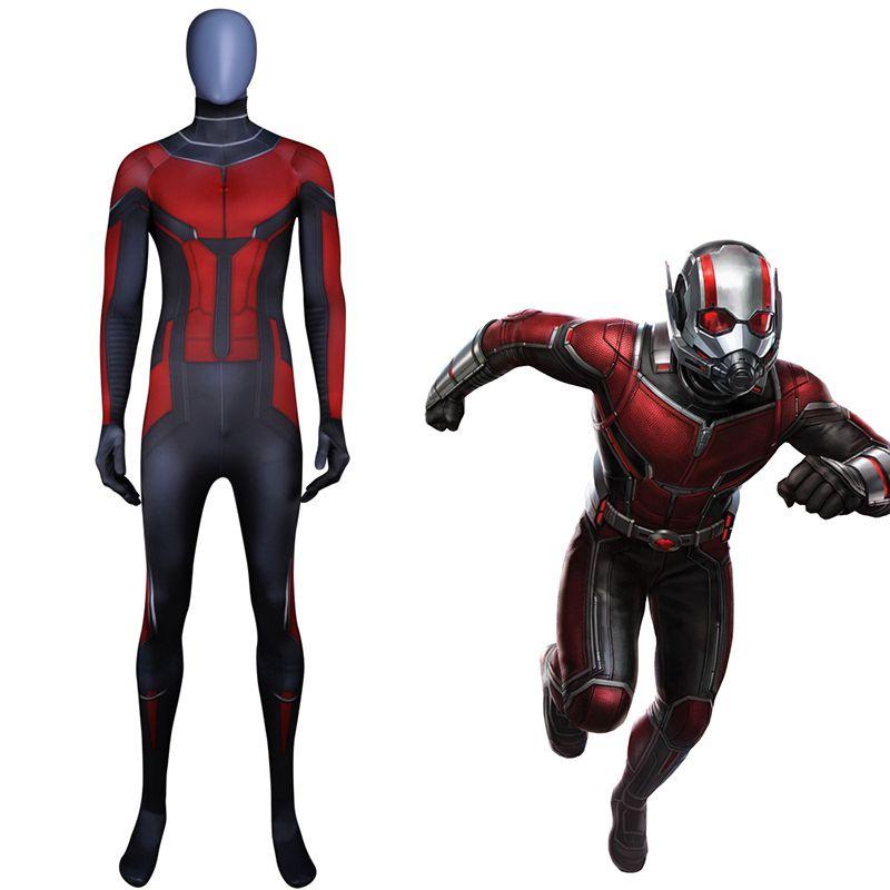 Scott Antman Tights Adult Kids Halloween Cosplay Costumes Zentai Suit 3d Print