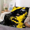1 stuks Batman, Superhelden Deken Lichtgewicht Flanellen Plaid Voor Bank, Bed, Reizen, Kamperen, Woonkamer, Kantoor, Bank, Stoel, En Bed