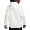 Nike Sportswear Club Fleece Solid Color Hooded Fleece Lined Casual Sweatshirt Men's Sail White BV2655-134