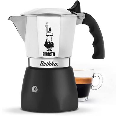 Bialetti New Brikka Coffee Maker for 4 Cups (0007314)