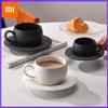Xiaomi 280ML kamenný písek keramický set šálků kávy v japonském stylu Vynikající odpolední květinový čajový šálek Hotel luxusní restaurace šálek kávy
