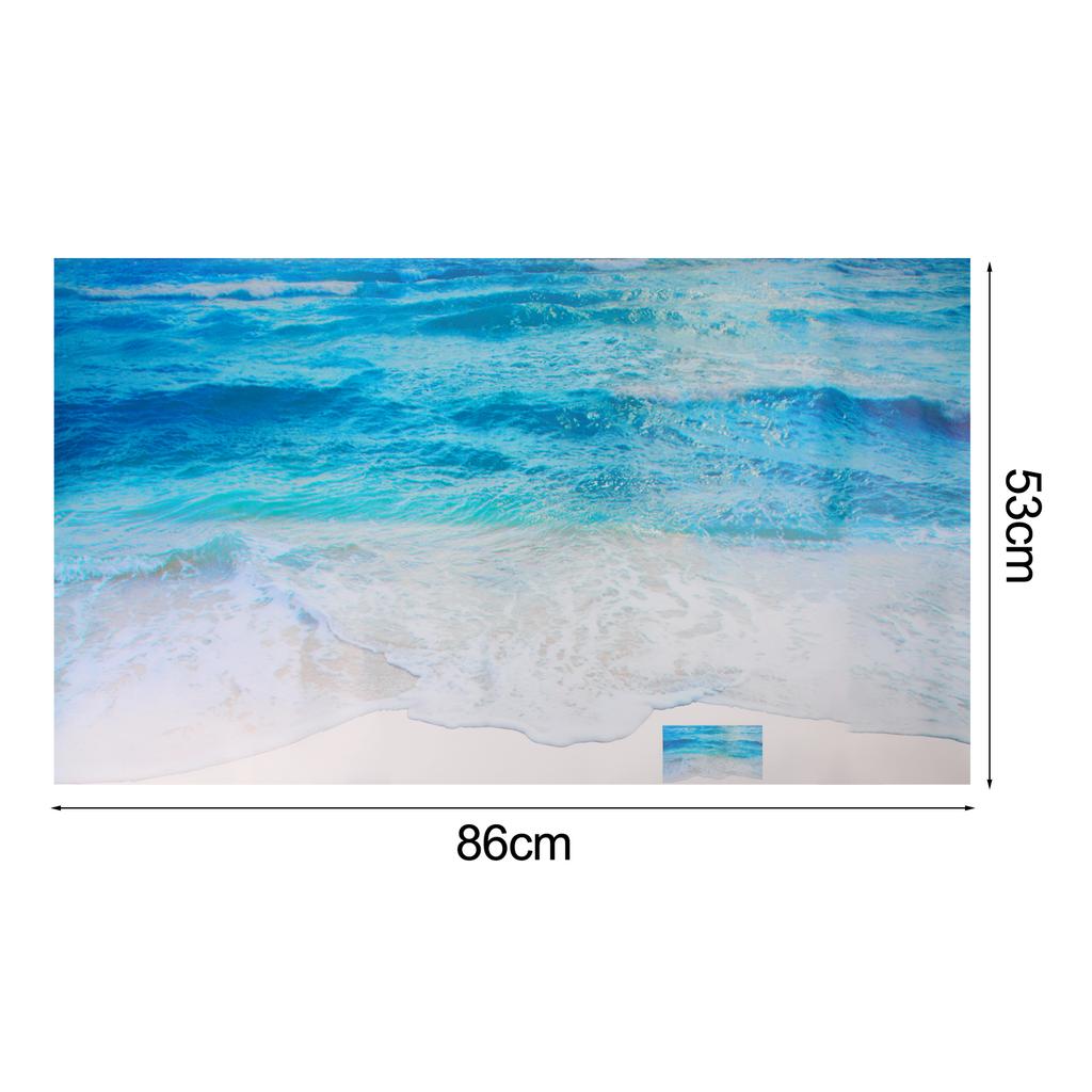 Wall Decoration Floor Stickers 86x53cm/33.86x22.83\" Easy To Apply PVC For House Bathroom Office Kitchen Decor