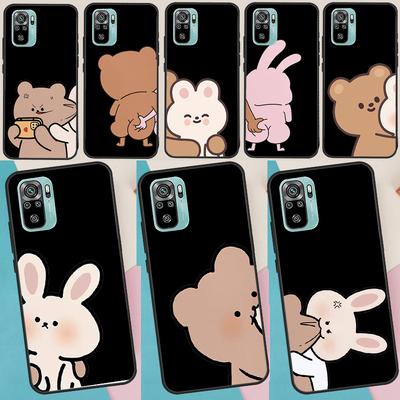 Funny Animal Dog Cats Tiger Couple Case For Xiaomi Redmi 14C 13C 10C 12C Redmi Note 14 Pro 13 12 11 9 10 9S 10S 11S 12S Cover