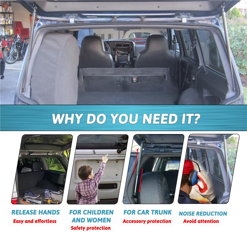 Car Rear Tailgate Lift Support Rods Gas Spring Shock Absorbe Struts For Jeep Grand Cherokee ZJ ZG 1993 1994 1995 1996 1997 1998