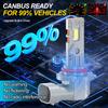 9005 HB3 Single Beam High Power 20000lm 9006 HBLED Car Motorcycle Headlight Bulb CSP Chips Motorbike Headlamp Single Copper Tube