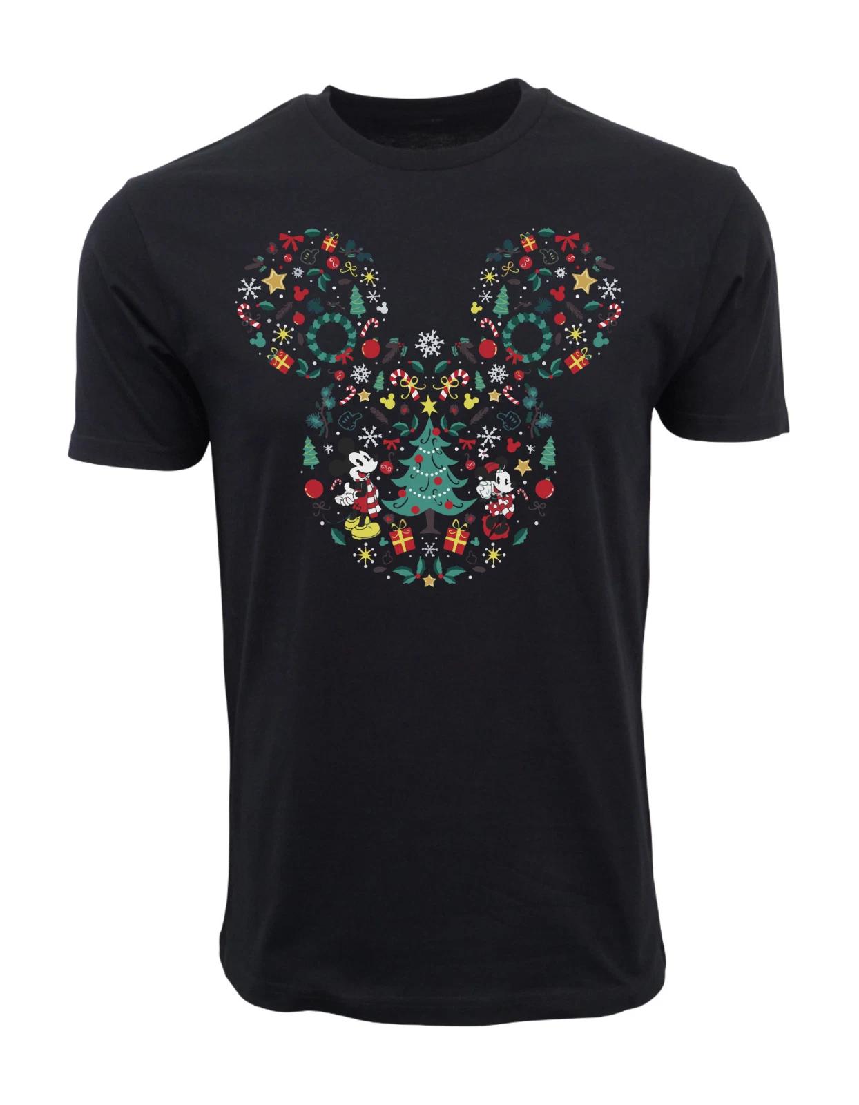 Men s and Women s T-shirts DISNEY MICKEY MOUSE CHRISTMAS XXXXL