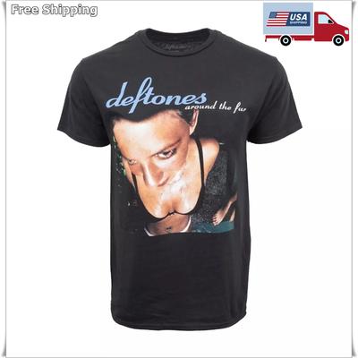 HOT! DEFTONES AROUND THE FUR T SHIRT BLACK, Size S To 5XL