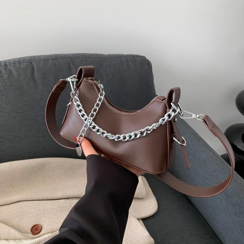 Spicy Beauty High Shoulder Bag for Women Unique Chain Single Bag Luxury High Quality New Fashion