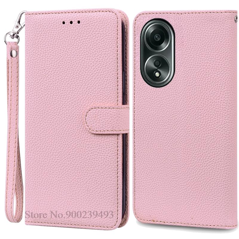 A58 A 58 Case For OPPO A58 Case Silicone Wallet Flip Leather Case For OPPO A58 4G Case Book Cover For OPPO A58 5G Phone Fundas