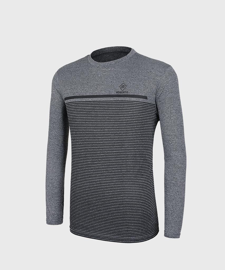 Extra Sporty Life Act Men'S Long Sleeve Round Neck T-Shirt 4 Colors (Type B)