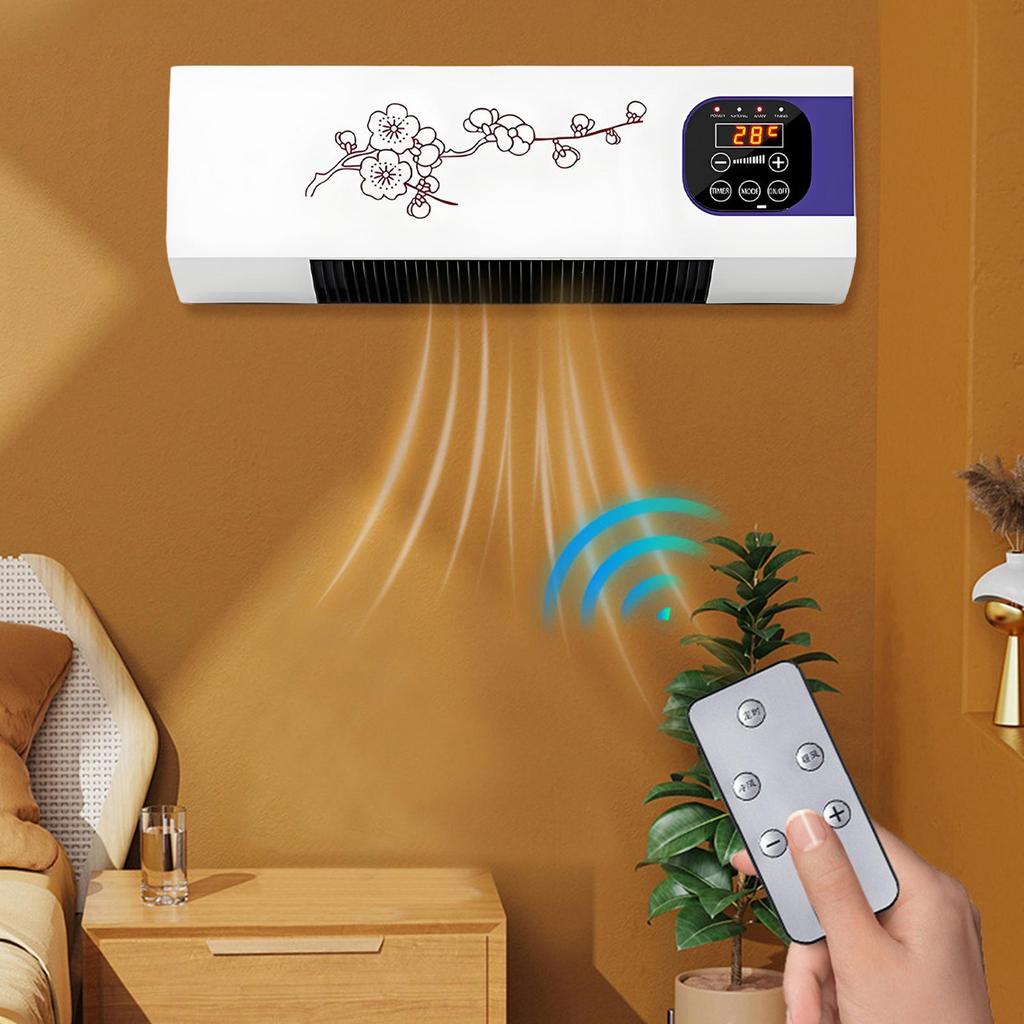 Kleine Wandklimaanlage Tragbar Kalt und Warm AC Wandmontage Komfortabler Lüfter Zubehör Für Büros Schlafsäle