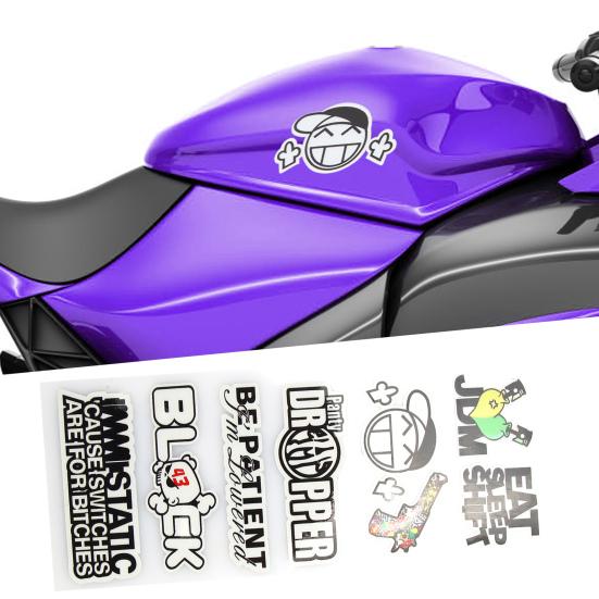 Open Modified Sticker Buy 5Pcs LB-WS-545 Modified Stickers Strong Adhesiveness Waterproof ...