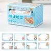 70 Sheets Pull Out Adhesive Notes Pad Small Notepads Cartoon Notes Paper Reminders on Fridges Book Calendar Notebook