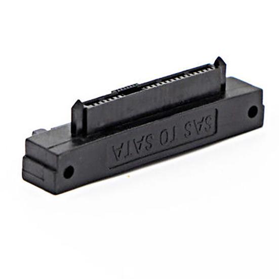 SFF-8482 SATA 22 Pin to 7+15 Pin SATA Male HDD Hard Drive Adapter 90 Degree Angle