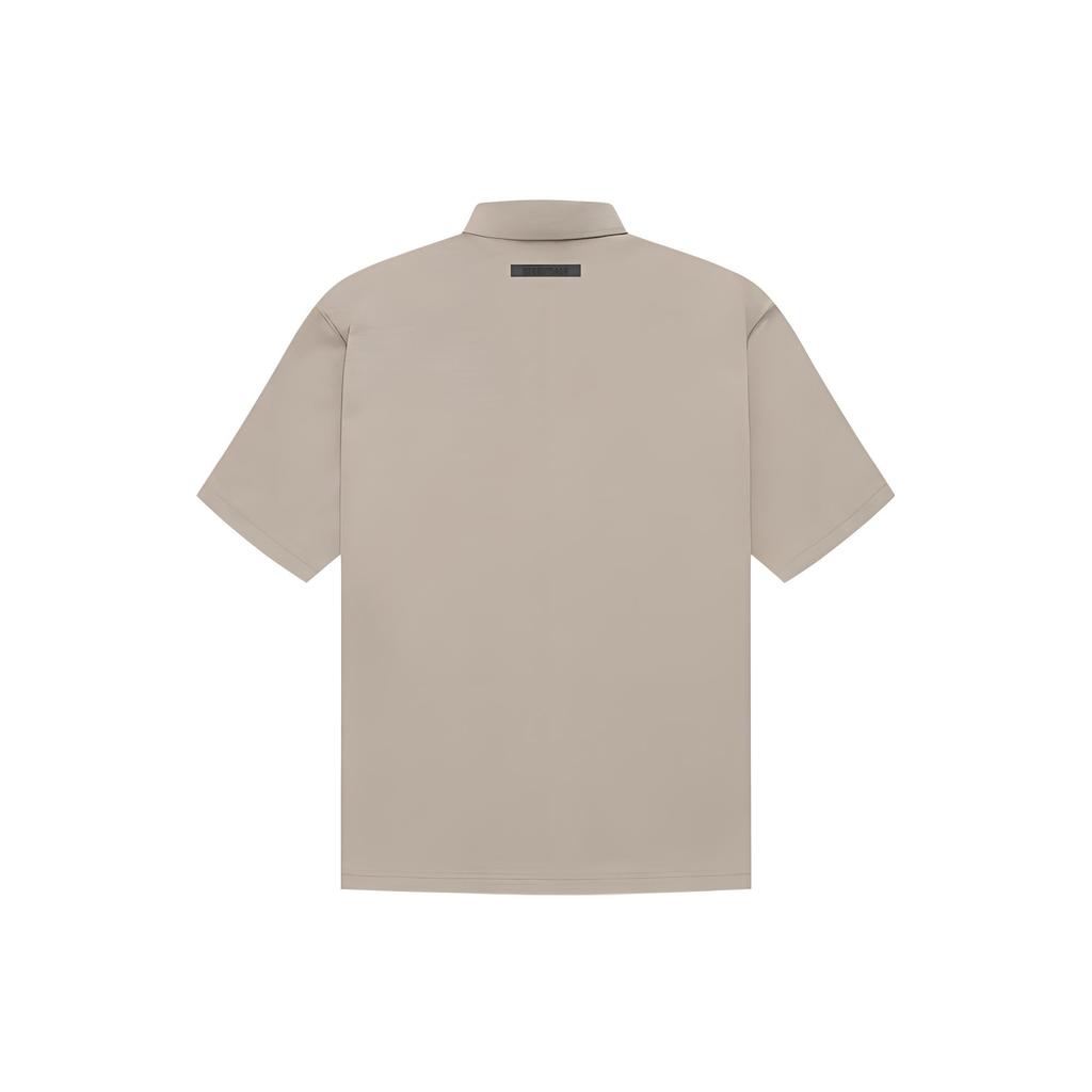 Fear of God Essentials FW21 Polo Shirt 'Tan' Men's FOG-FW21-593