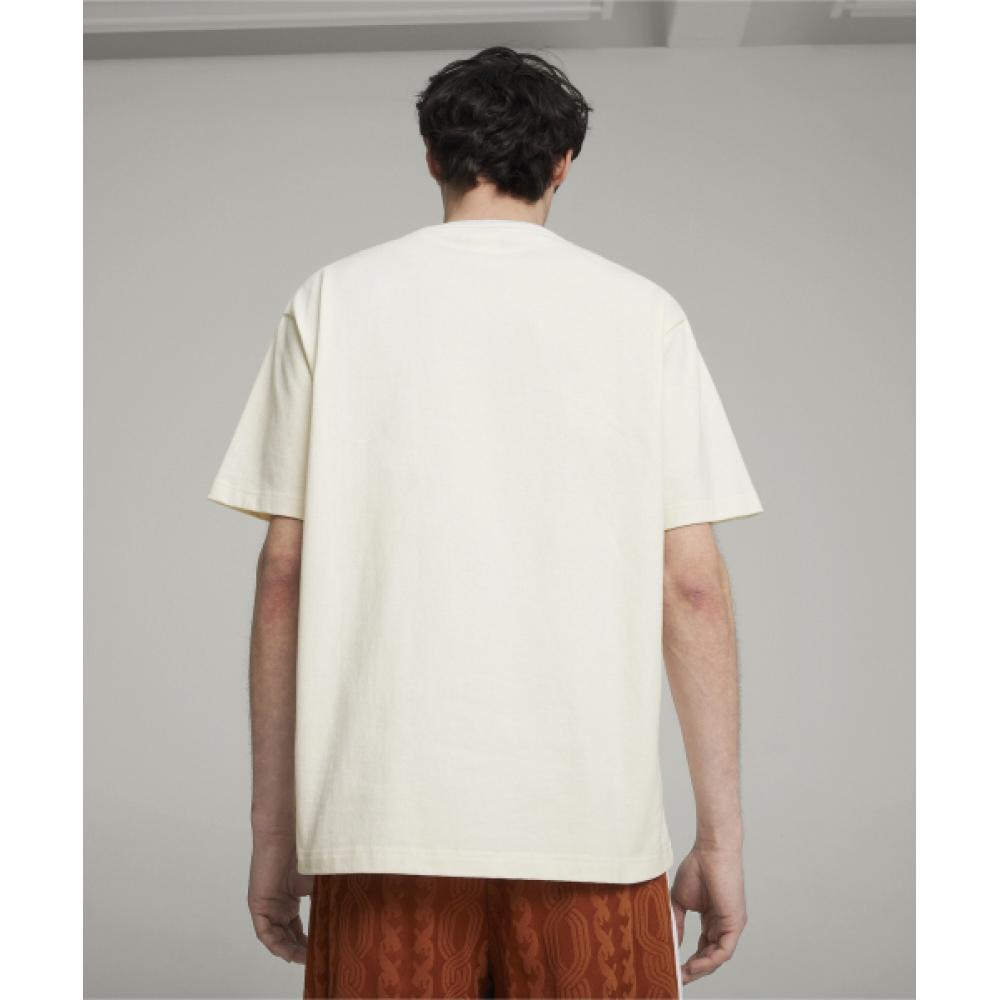 Puma Puma X Phalomo Grafik Kurzarm T-Shirt   Warmweiß  625558 65