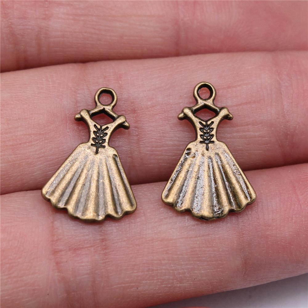 Charms Clothes Hanger Pendants Minimalist Jewelry Components QC031