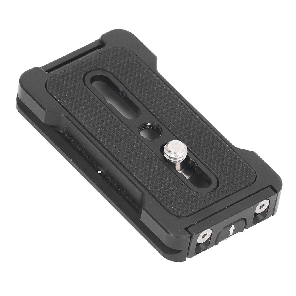 Camera QR Plate 1 4in Mounting Screw 8KG Capacity Aluminum Alloy Universal Fit for Arca Standard Tripod Head