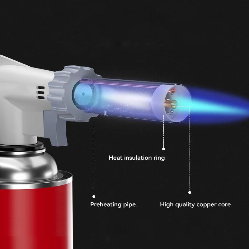 Outdoor Igniter High Temperature Electric Torch Charcoal Lighter Portable Barbecue Gas Burner Barbecue Cooking Heating Tool