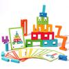 Wooden Digital Building Blocks Creative Puzzle Stacking Toys Montessori Educational Toys for Kids Preschool Learning Activities